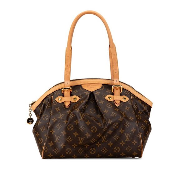 LOUIS VUITTON Brown Monogram Leather Bag - Picture 1 of 10